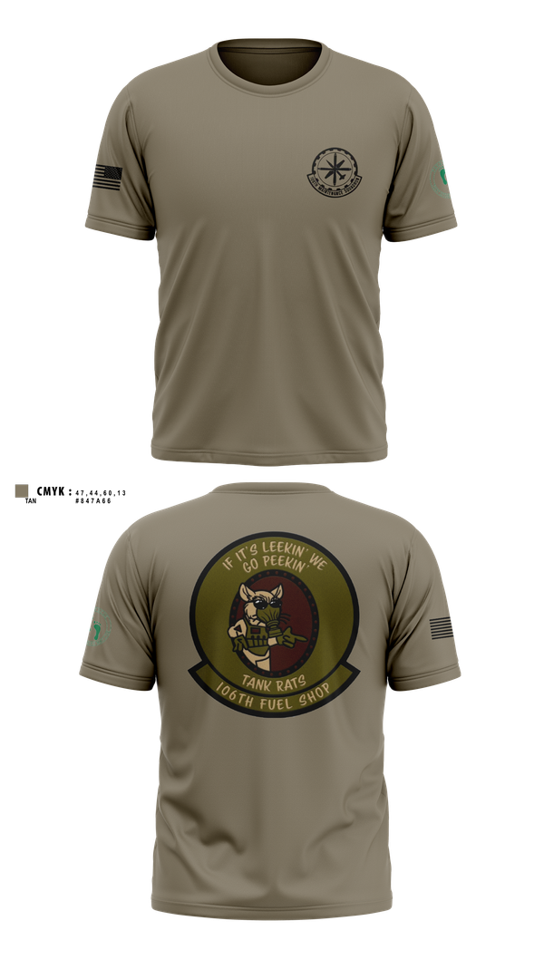 Short Sleeve Performance Shirt, 106 Fuels Shop, National Guard, Teamtime, Team time, sublimation, custom sports apparel, team uniforms, spirit wear, spiritwear, sports uniforms, custom shirts, team store, custom team store, fundraiser sports, apparel fundraiser