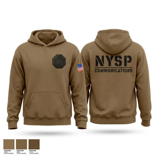 Hoodie, NYSP Communications, Police, Teamtime, Team time, sublimation, custom sports apparel, team uniforms, spirit wear, spiritwear, sports uniforms, custom shirts, team store, custom team store, fundraiser sports, apparel fundraiser