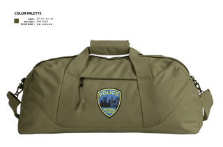 Duffle Bag, Peoria Police Department, Police, Teamtime, Team time, sublimation, custom sports apparel, team uniforms, spirit wear, spiritwear, sports uniforms, custom shirts, team store, custom team store, fundraiser sports, apparel fundraiser