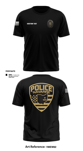 Short Sleeve Performance Shirt, Navarre Police, Police, Teamtime, Team time, sublimation, custom sports apparel, team uniforms, spirit wear, spiritwear, sports uniforms, custom shirts, team store, custom team store, fundraiser sports, apparel fundraiser