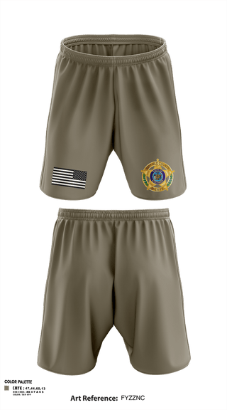 Athletic Shorts With Pockets, Bayfield County Sheriff, Police, Teamtime, Team time, sublimation, custom sports apparel, team uniforms, spirit wear, spiritwear, sports uniforms, custom shirts, team store, custom team store, fundraiser sports, apparel fundraiser