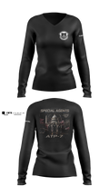 ATP-7 Women's Long Sleeve V-neck Shirt - 11