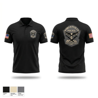 Short Sleeve Performance Polo, STREET CRIMES UNIT, Police, Teamtime, Team time, sublimation, custom sports apparel, team uniforms, spirit wear, spiritwear, sports uniforms, custom shirts, team store, custom team store, fundraiser sports, apparel fundraiser