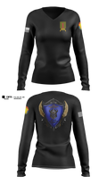 FRKS LEA Women's Long Sleeve V-neck Shirt - 11