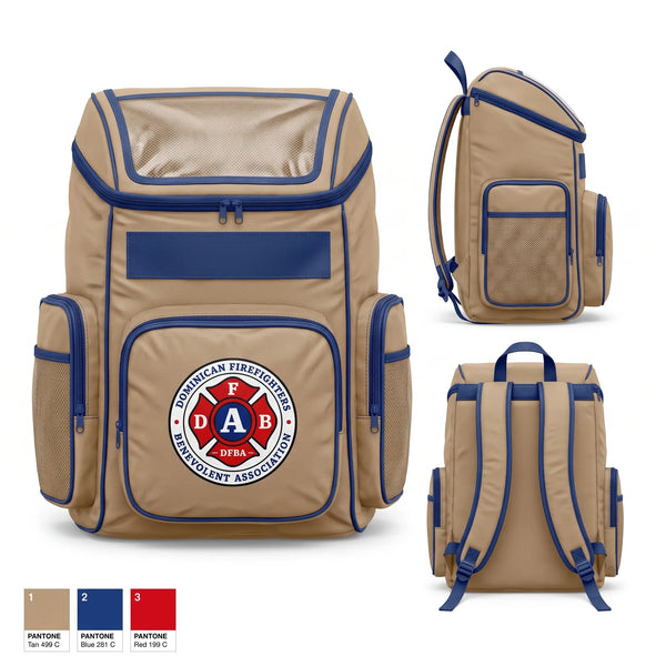 Gear Bag, ASONABIBO, Fire Department, Teamtime, Team time, sublimation, custom sports apparel, team uniforms, spirit wear, spiritwear, sports uniforms, custom shirts, team store, custom team store, fundraiser sports, apparel fundraiser