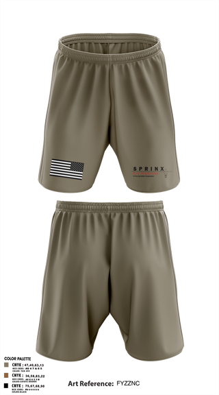 Athletic Shorts With Pockets, SPRINX FIRE PROTECTION, , Teamtime, Team time, sublimation, custom sports apparel, team uniforms, spirit wear, spiritwear, sports uniforms, custom shirts, team store, custom team store, fundraiser sports, apparel fundraiser