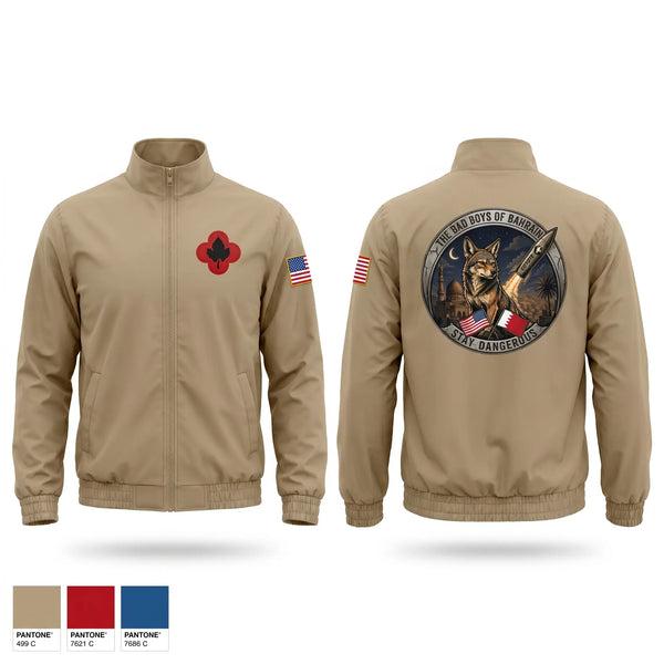 Windbreaker, 143rd RSG (Bahrain), National Guard, Teamtime, Team time, sublimation, custom sports apparel, team uniforms, spirit wear, spiritwear, sports uniforms, custom shirts, team store, custom team store, fundraiser sports, apparel fundraiser