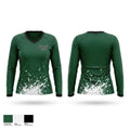 Norwalk Bears Women's Long Sleeve V-neck Shirt - 1