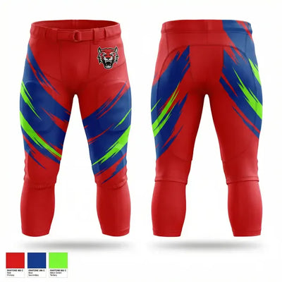 Yau 65479316 Integrated Football Pants - 1