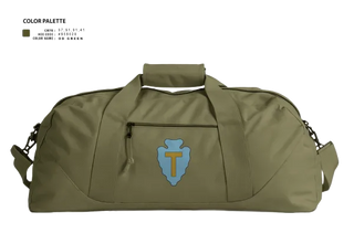Duffle Bag, 36th Infantry Division A Co 1-141, , Teamtime, Team time, sublimation, custom sports apparel, team uniforms, spirit wear, spiritwear, sports uniforms, custom shirts, team store, custom team store, fundraiser sports, apparel fundraiser