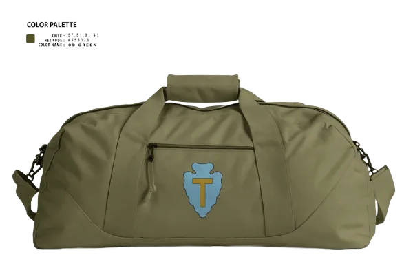 Duffle Bag, 36th Infantry Division A Co 1-141, , Teamtime, Team time, sublimation, custom sports apparel, team uniforms, spirit wear, spiritwear, sports uniforms, custom shirts, team store, custom team store, fundraiser sports, apparel fundraiser