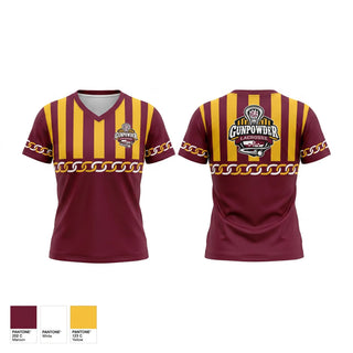 Womens Short Sleeve Vneck Shirt, Gunpowder 36/37, Men's Lacrosse, Teamtime, Team time, sublimation, custom sports apparel, team uniforms, spirit wear, spiritwear, sports uniforms, custom shirts, team store, custom team store, fundraiser sports, apparel fundraiser