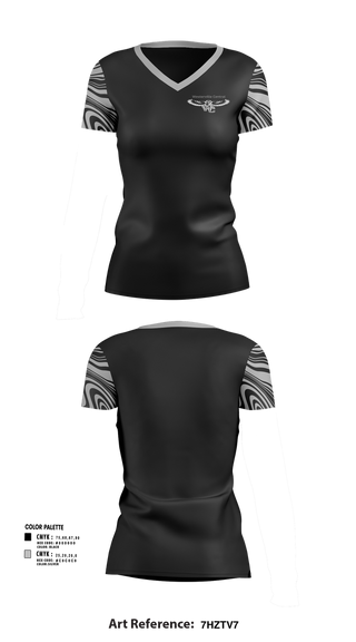 Womens Short Sleeve Vneck Shirt, Westerville Central Swimming & Diving, Swimming, Teamtime, Team time, sublimation, custom sports apparel, team uniforms, spirit wear, spiritwear, sports uniforms, custom shirts, team store, custom team store, fundraiser sports, apparel fundraiser