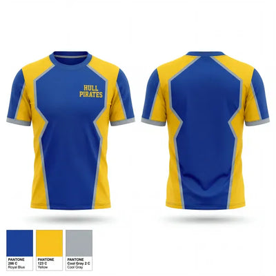Hull Pirates 42134089 Short Sleeve Performance Shirt - 2