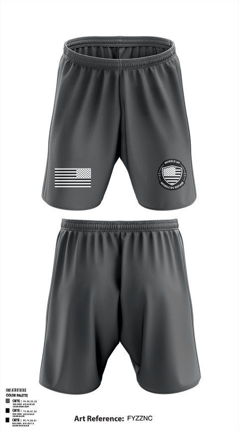 Athletic Shorts With Pockets, Wheels Up Mobile RV RepairCullman County Dive TeamWheels Up Mobile RV Repair, , Teamtime, Team time, sublimation, custom sports apparel, team uniforms, spirit wear, spiritwear, sports uniforms, custom shirts, team store, custom team store, fundraiser sports, apparel fundraiser