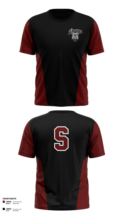 Sobrato HS Bulldogs 65561027 Short Sleeve Performance Shirt - 5