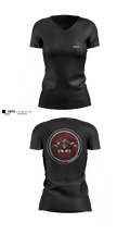 160th SOAR Women's Short Sleeve V-neck Shirt - 4