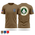 598th Transportation Brigade 8114582 Old School Cotton Feel Shirt - 1