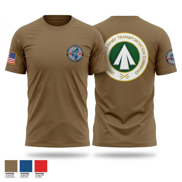 Old School Cotton Feel Shirt, 598th Transportation Brigade, Army, Teamtime, Team time, sublimation, custom sports apparel, team uniforms, spirit wear, spiritwear, sports uniforms, custom shirts, team store, custom team store, fundraiser sports, apparel fundraiser