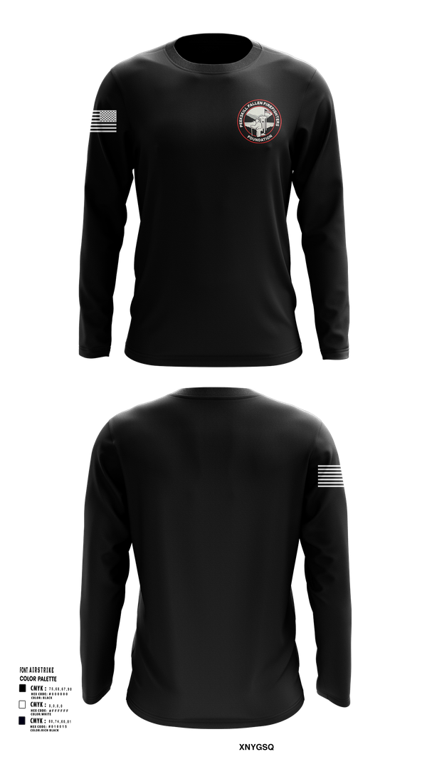 Long Sleeve Performance Shirt, Peekskill Fallen Firefighters Foundation, , Teamtime, Team time, sublimation, custom sports apparel, team uniforms, spirit wear, spiritwear, sports uniforms, custom shirts, team store, custom team store, fundraiser sports, apparel fundraiser