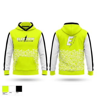 Hoodie, ELEKTRIK ELITE TRACK CLUB, Track & Field, Teamtime, Team time, sublimation, custom sports apparel, team uniforms, spirit wear, spiritwear, sports uniforms, custom shirts, team store, custom team store, fundraiser sports, apparel fundraiser