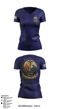 LCU-2004 59546896 Women's Short Sleeve V-neck Shirt - 19