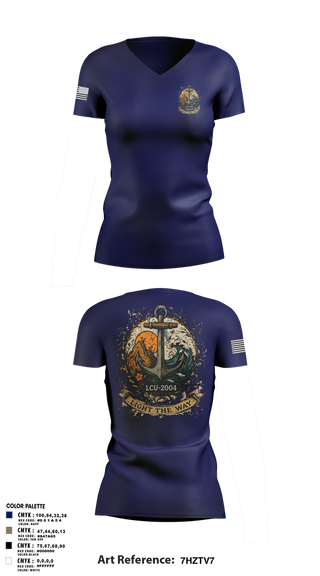 Womens Short Sleeve Vneck Shirt, LCU-2004, Army, Teamtime, Team time, sublimation, custom sports apparel, team uniforms, spirit wear, spiritwear, sports uniforms, custom shirts, team store, custom team store, fundraiser sports, apparel fundraiser