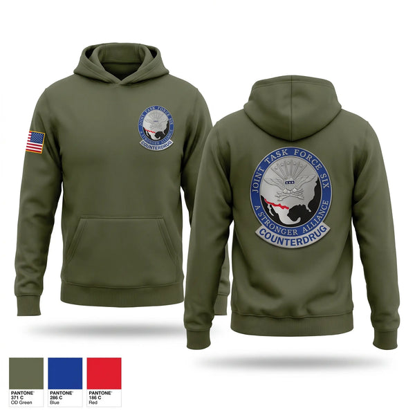 Hoodie, Joint Task Force- 6, Marines, Teamtime, Team time, sublimation, custom sports apparel, team uniforms, spirit wear, spiritwear, sports uniforms, custom shirts, team store, custom team store, fundraiser sports, apparel fundraiser
