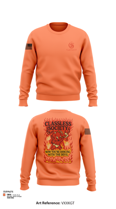 Classless Society 41814641 Crew Neck Sweatshirt - 103