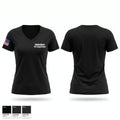 Swansboro Fire Department Women's Short Sleeve V-neck Shirt - 1