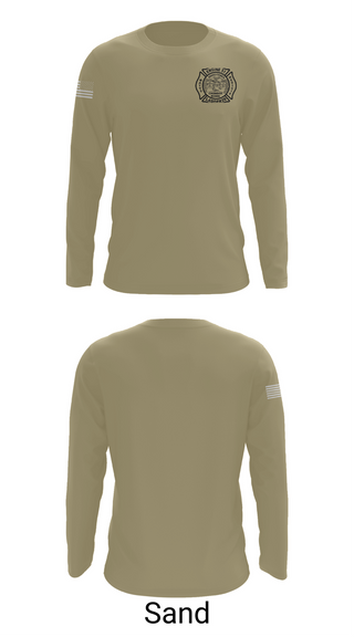 Long Sleeve Performance Shirt, Engine 51 Ladder 29 Medic 18 Battalion 2, , Teamtime, Team time, sublimation, custom sports apparel, team uniforms, spirit wear, spiritwear, sports uniforms, custom shirts, team store, custom team store, fundraiser sports, apparel fundraiser