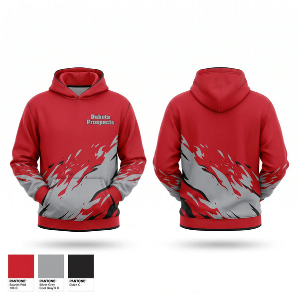 Hoodie, Dakota Prospects, Men's Basketball, Teamtime, Team time, sublimation, custom sports apparel, team uniforms, spirit wear, spiritwear, sports uniforms, custom shirts, team store, custom team store, fundraiser sports, apparel fundraiser
