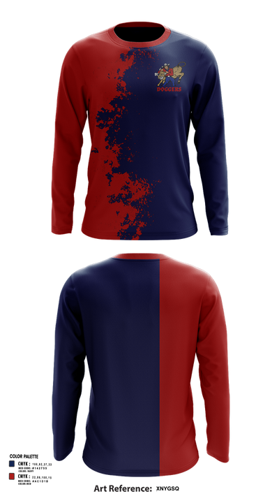 Doggers 17730461 Long Sleeve Performance Shirt 1