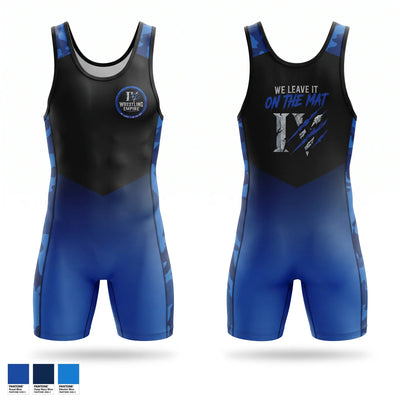 imperial valley wrestling empire Wrestling Singlet - 1