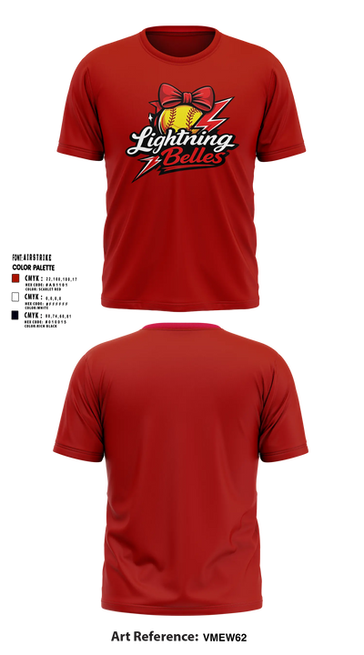 Bluegrass Lightning Belles Short Sleeve Performance Shirt - 5