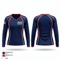 Canadian Volunteer Fire Department 94658474 Women's Long Sleeve V-neck Shirt - 1