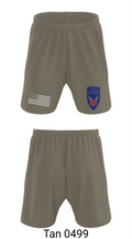 11th airborne, 1-5 IN Bobcats 86117947 Athletic Shorts With Pockets - 7