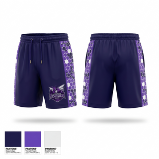 Athletic Shorts With Pockets, North Shore Swarm Rugby, Rugby, Teamtime, Team time, sublimation, custom sports apparel, team uniforms, spirit wear, spiritwear, sports uniforms, custom shirts, team store, custom team store, fundraiser sports, apparel fundraiser