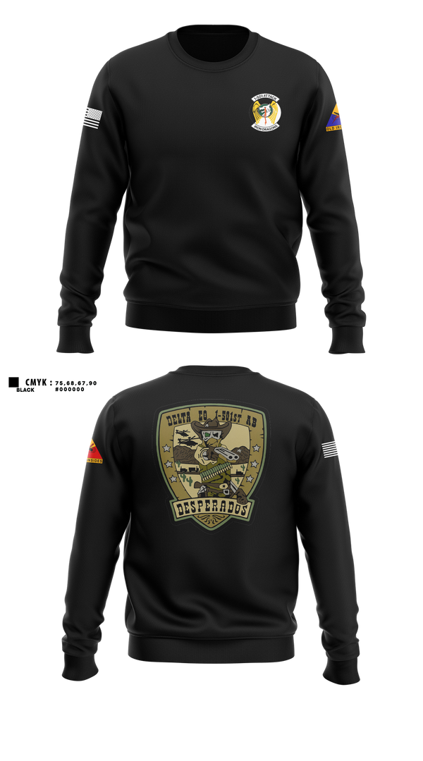 Crew Neck Sweatshirt, 319th IEW, , Teamtime, Team time, sublimation, custom sports apparel, team uniforms, spirit wear, spiritwear, sports uniforms, custom shirts, team store, custom team store, fundraiser sports, apparel fundraiser