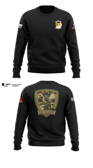 Crew Neck Sweatshirt, D Co, 1-501st AB, Army, Teamtime, Team time, sublimation, custom sports apparel, team uniforms, spirit wear, spiritwear, sports uniforms, custom shirts, team store, custom team store, fundraiser sports, apparel fundraiser