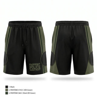 Athletic Shorts With Pockets, Fairmont Police Department, Police, Teamtime, Team time, sublimation, custom sports apparel, team uniforms, spirit wear, spiritwear, sports uniforms, custom shirts, team store, custom team store, fundraiser sports, apparel fundraiser