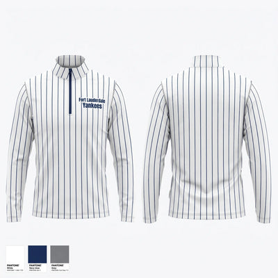 Fort Lauderdale Yankees Quarter Zip Jacket - 1
