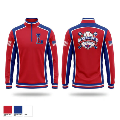 Lakewood Youth Baseball Association Quarter Zip Jacket - 1