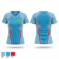 Lowell Little League 29237848 Women's Short Sleeve V-neck Shirt - 2