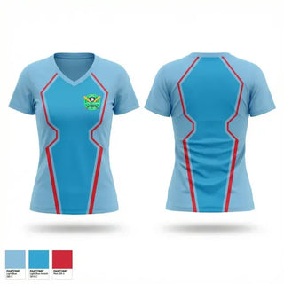 Womens Short Sleeve Vneck Shirt, Lowell Little League, Spirit Store, Teamtime, Team time, sublimation, custom sports apparel, team uniforms, spirit wear, spiritwear, sports uniforms, custom shirts, team store, custom team store, fundraiser sports, apparel fundraiser