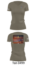 NAVSTA MAYPORT SECURITY 9551014 Women's Short Sleeve V-neck Shirt - 65