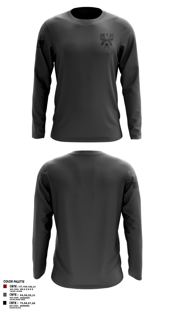 Long Sleeve Performance Shirt, 319th IEW, , Teamtime, Team time, sublimation, custom sports apparel, team uniforms, spirit wear, spiritwear, sports uniforms, custom shirts, team store, custom team store, fundraiser sports, apparel fundraiser