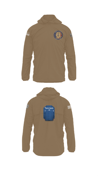Windbreaker, Cayce Police K9, , Teamtime, Team time, sublimation, custom sports apparel, team uniforms, spirit wear, spiritwear, sports uniforms, custom shirts, team store, custom team store, fundraiser sports, apparel fundraiser