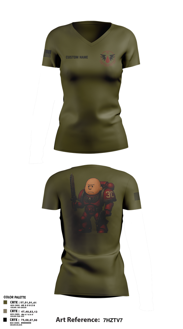 Womens Short Sleeve Performance Polo, CCo, 1-508PIR (OG), Army, Teamtime, Team time, sublimation, custom sports apparel, team uniforms, spirit wear, spiritwear, sports uniforms, custom shirts, team store, custom team store, fundraiser sports, apparel fundraiser