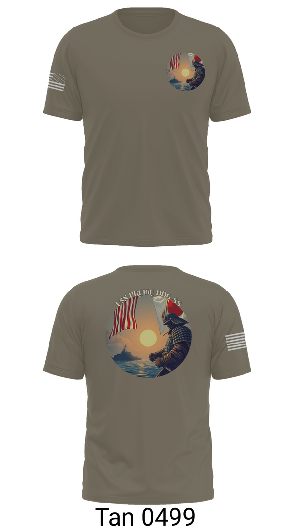 Old School Cotton Feel Shirt, Uss Preble DDG 88, , Teamtime, Team time, sublimation, custom sports apparel, team uniforms, spirit wear, spiritwear, sports uniforms, custom shirts, team store, custom team store, fundraiser sports, apparel fundraiser